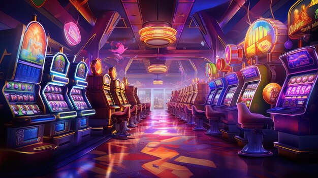 Jackpot Jubilation celebra el éxito del casino en medio de las brillantes máquinas tragamonedas