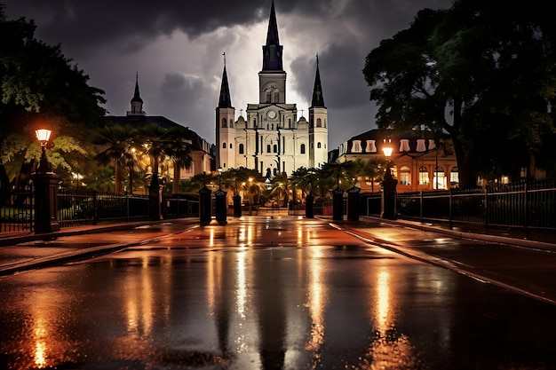 Jackson Square und St. Louis Cathedral Foto