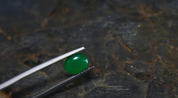 Foto jade realjade verde para joyería