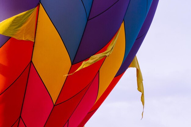 Jährliches Heißluftballonfestival in Erie, Colorado.