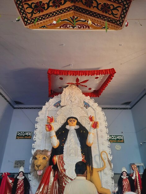 Foto jagadhari puja chandannagar