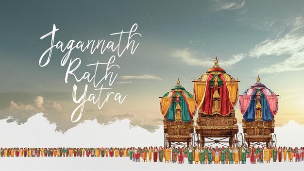 Jagannath rath yatra Generative ao