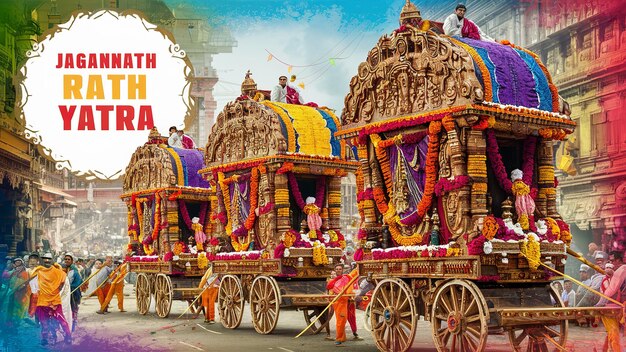 Jagannath rath yatra Generative ao