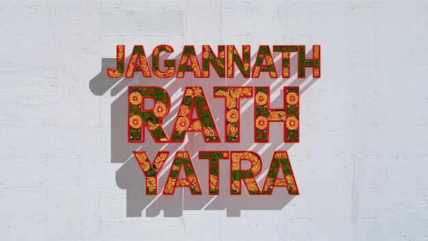 Jagannath rath yatra Generativo ao