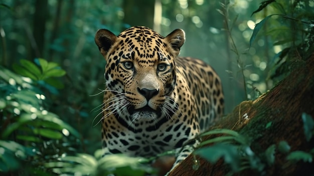 jaguar HD 8K fondo de pantalla Imagen fotográfica de archivo