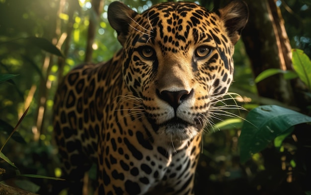 jaguar de la selva amazónica