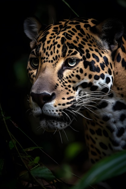 el jaguar en su hábitat natural