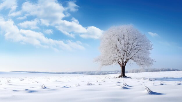 Jahreszeit Winterpflanzen ländliche Landschaft