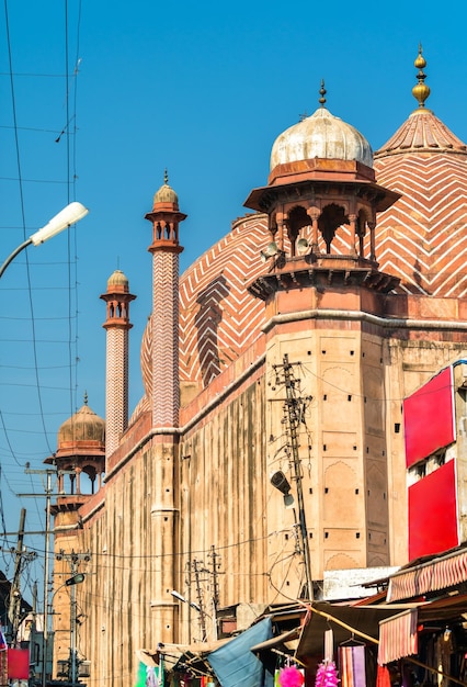 Jama Masjid, una gran mezquita en Agra - Uttar Pradesh, India