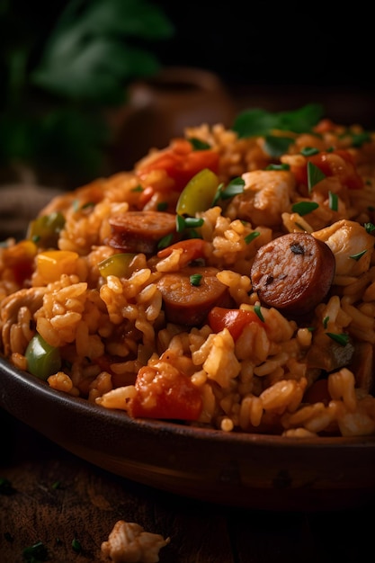 Jambalaya tradicional