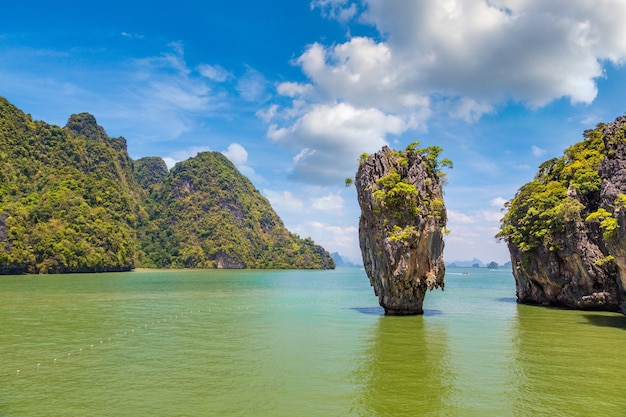James Bond Island in der Phang Nga Bucht in Thailand