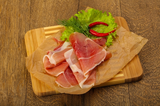 Jamón serrano