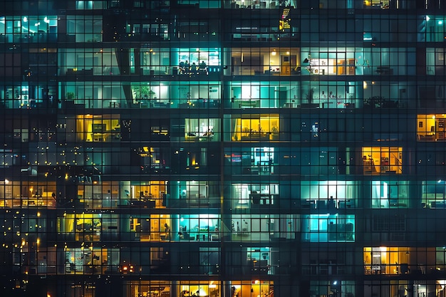 janelas de luz geradas pela IA