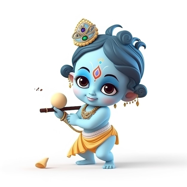 Foto janmashtami-festival mit lord krishna, der flöte spielt, vektorillustration-hintergrundbanner, digitales postplakat und kartendesignillustration