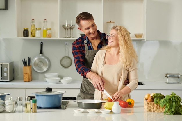 Jantar Cookinf Casal Apaixonado