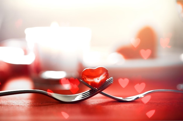 Jantar de Dia dos Namorados com mesa