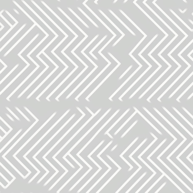 Japandi einfaches, minimalistisches, neutrales, verblasstes Linien- und symmetrisches Muster in Weiß und