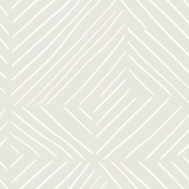 Japandi schlichtes, minimalistisches, naturneutrales, verblasstes Linienmuster in Weiß mit Asche