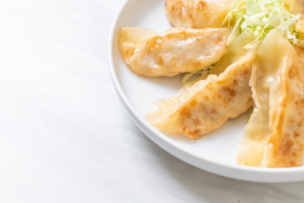 Japanische Gyoza oder Knödel Snack