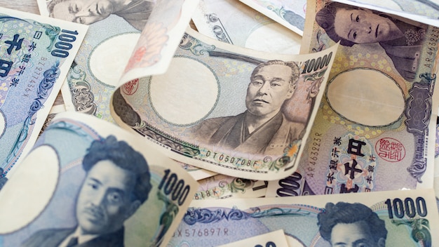 Japanische Yen-Noten