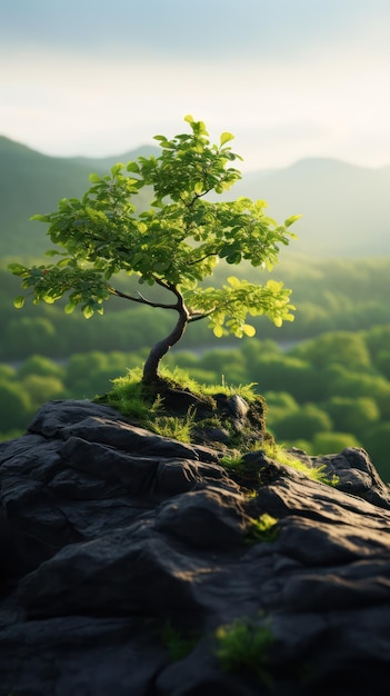 japanischer Bonsai-Baum