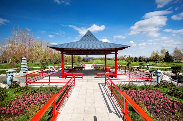 Japanischer Garten in Almaty