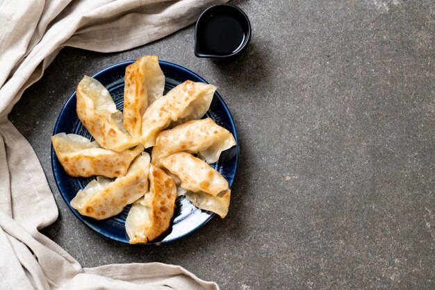 Japanischer Gyoza oder Knödelsnack