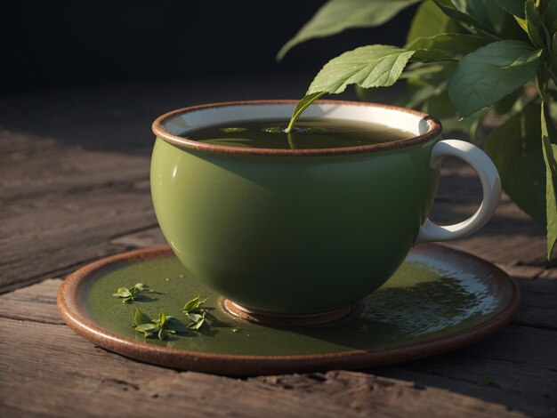 Japanischer Matcha Tee