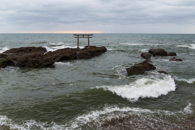 Japanischer Oarai-Isozaki-Schrein