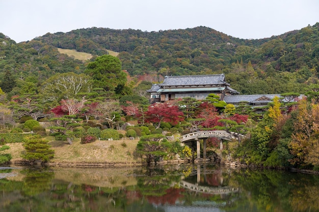 Japanischer schöner Garten