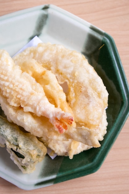 Japanischer Stil Tempura