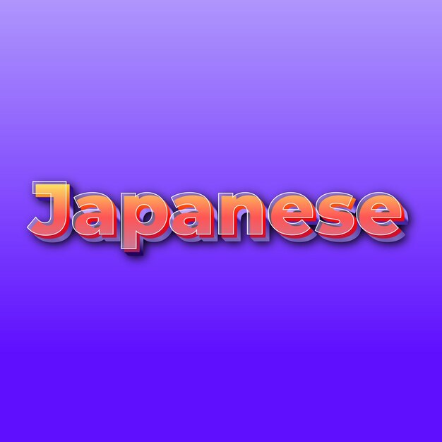 Japanischer Text-Effekt, JPG-Farbverlauf, lila Hintergrund, Kartenfoto