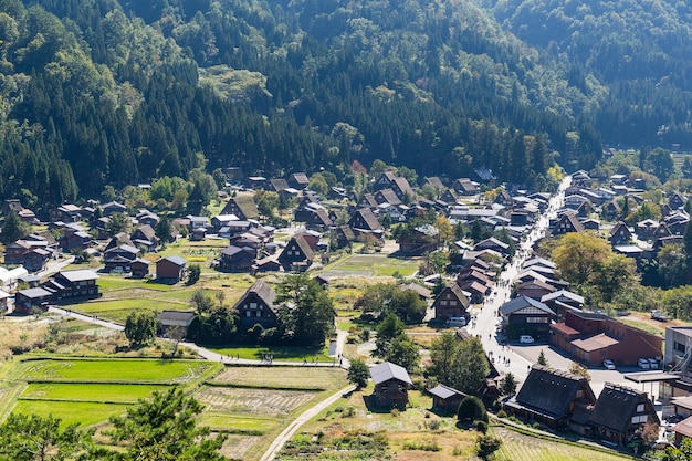 Japanisches Dorf Shirakawago