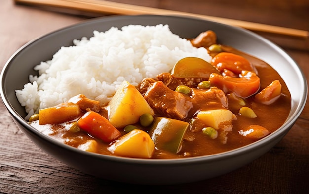 japanisches Reiscurry