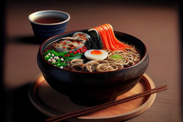 Japanisches Soba-Essen