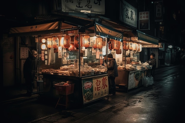 Japanisches Streetfood