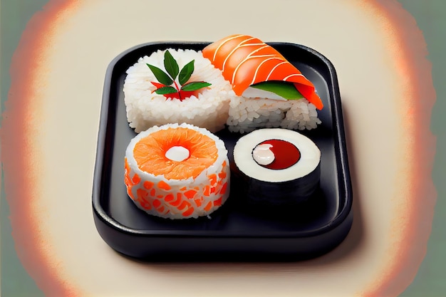 Japanisches Sushi-Essen