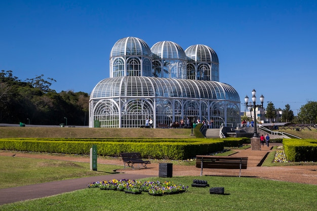 Jardim botânico de curitiba, paraná.