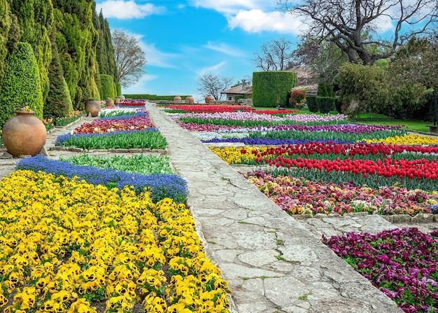 Jardim botânico em balchik, bulgária