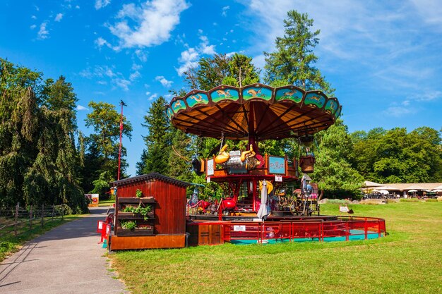 Foto jardim botânico em genebra suíça