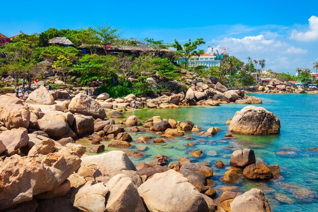 Jardim de rochas de hon chong nha trang