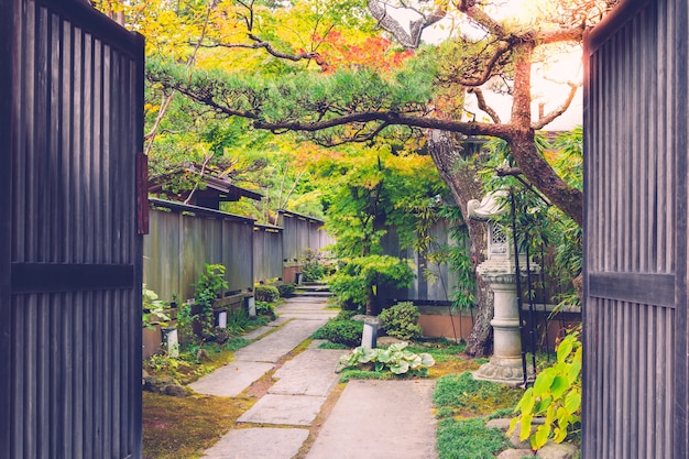 Foto jardim japão