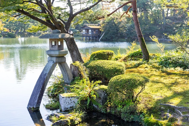 Jardim japonês em Kanazawa