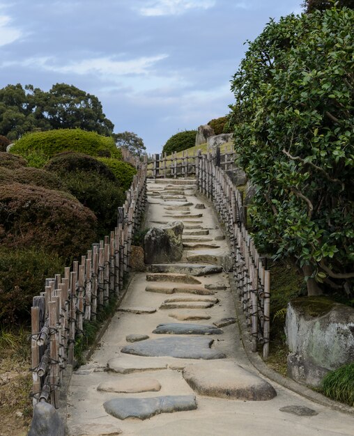 Jardim Korakuen em Okayama, Japão