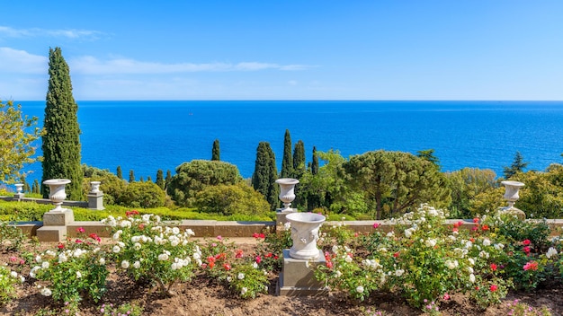 Jardim no Palácio Vorontsov na Crimeia