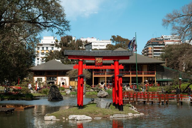 Jardim tradicional japonês em Buenos Aires, Argentina