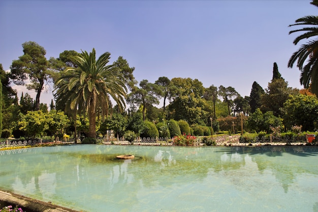 Jardín Eram en la ciudad de Shiraz, Irán