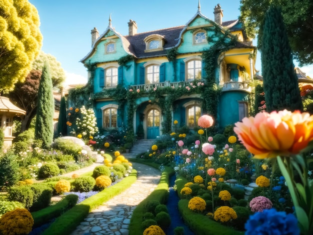 Jardín de fantasía Coraline