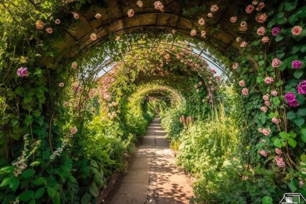 El jardín secreto de los jardines de Kew.