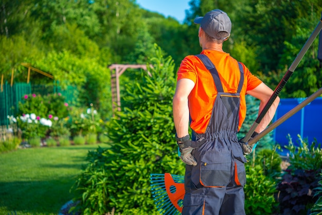 Foto jardineiro agricultor